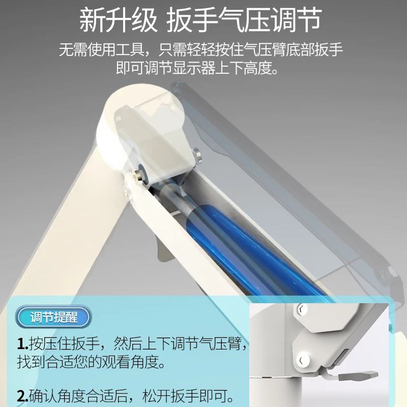 دعامة شاشة مثبتة على الحائط، آلة الكل في واحد لشاشة الكمبيوتر، شماعة ذراع ميكانيكية، محمل