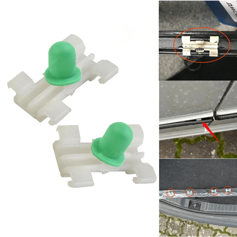 10/20 Stück Auto-Befestigungsclips für BMW E46 Außen-Seitenverkleidung / Türstoßleisten-Befestigung Auto-Kotflügel-Druckclip