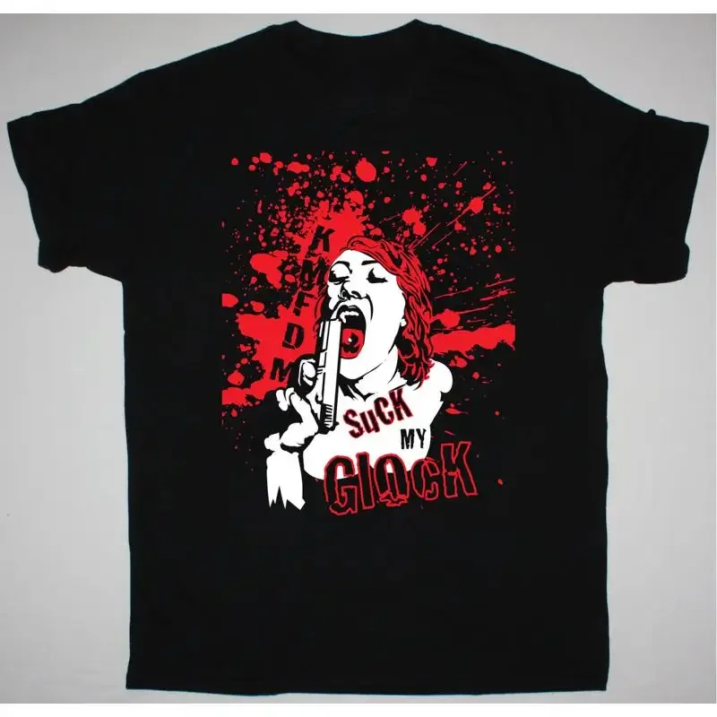KMFDM Band For Friends Black T Shirt Cotton Full Size