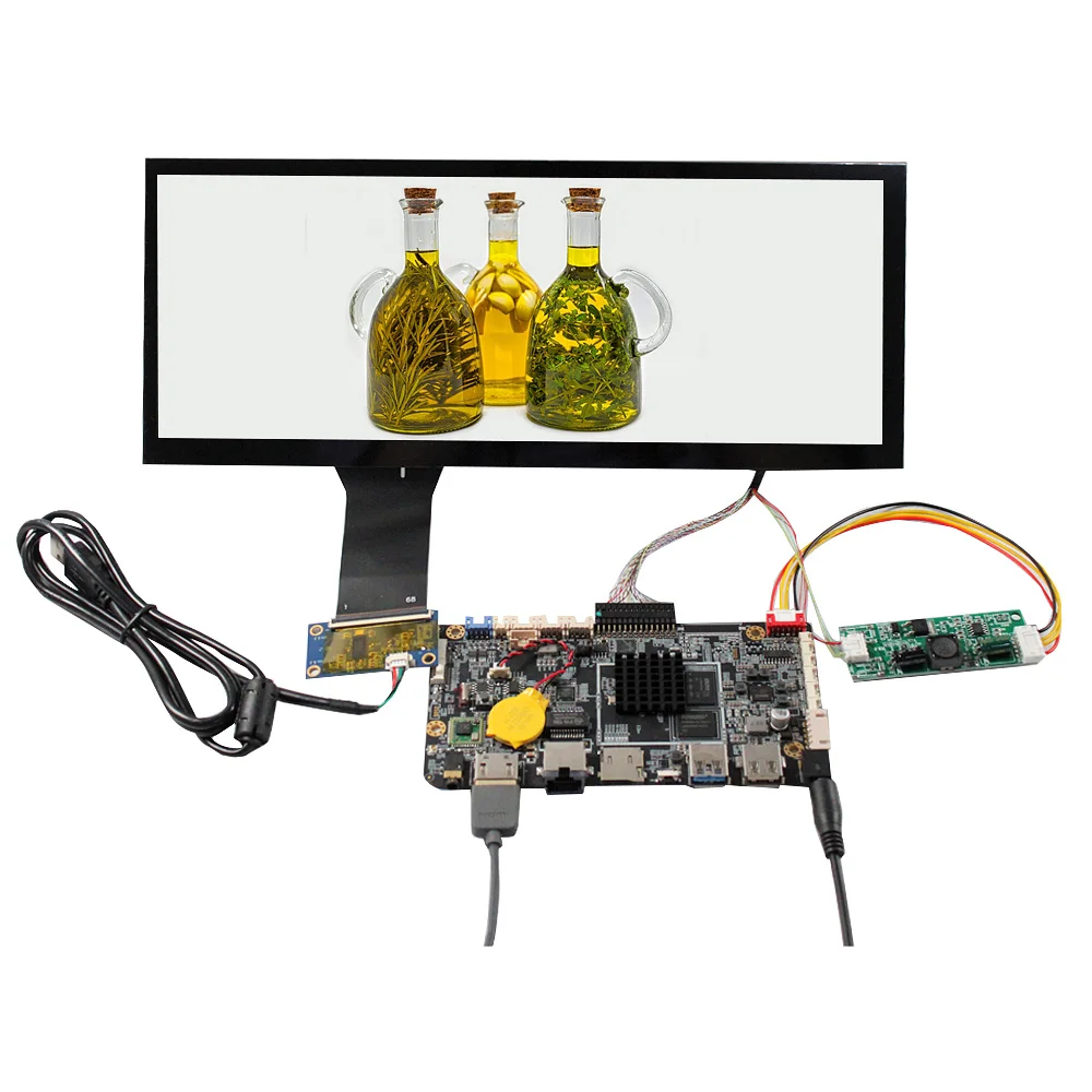 

Android LCD Controller Board 12.3in VSD123IA-01D HSD123KPW1 1920x720 Touch LCD Screen