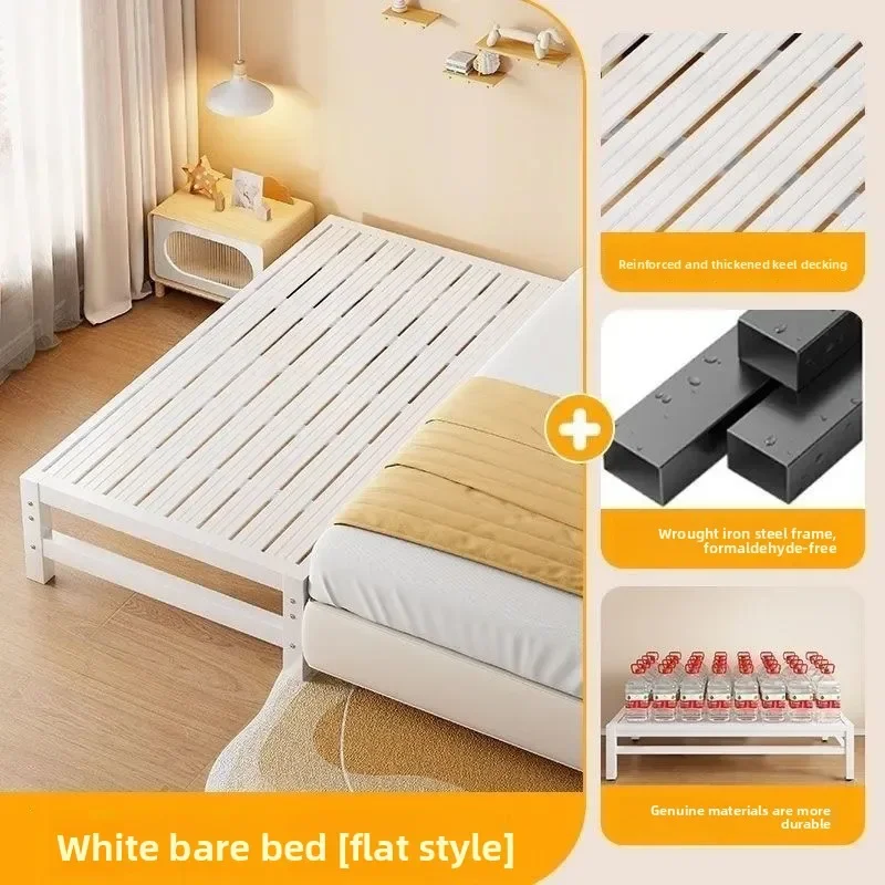 DSA widened splicing bed adjustable height widened splicing extra bed children's wrought iron bed bedside