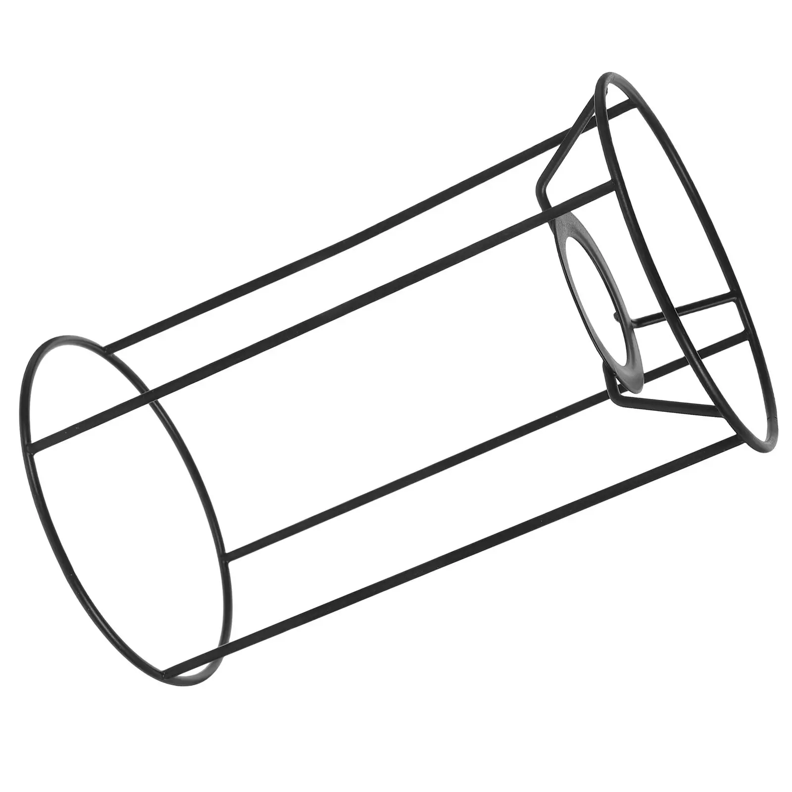 

Винтажный каркас для абажура из железной проволоки, набор для самостоятельной сборки, для настольных и подвесных светильников, цоколь E27, ретро-декоративная подставка для лампы, французский стиль, для дома