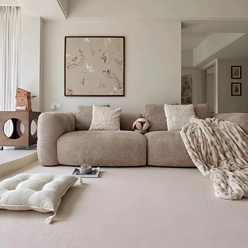 Sofá Chesterfield Nórdico para Sala de Estar, Liquidación de Sofás para Apartamentos, Sofá Comprimido Tipo Poltrona Cama, Muebles de Hotel