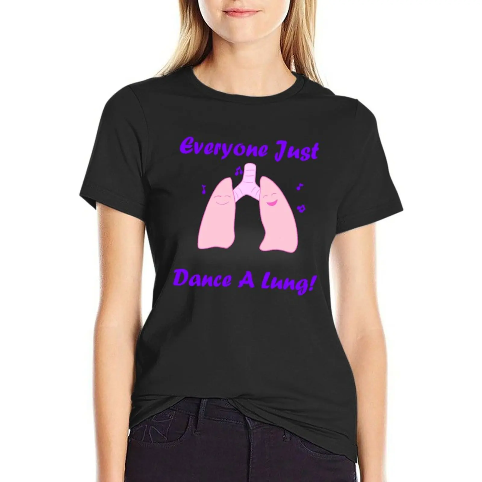 Dance A Lung T-Shirt sweat kawaii clothes funnys animal prinfor t-shirt dress for Women plus size