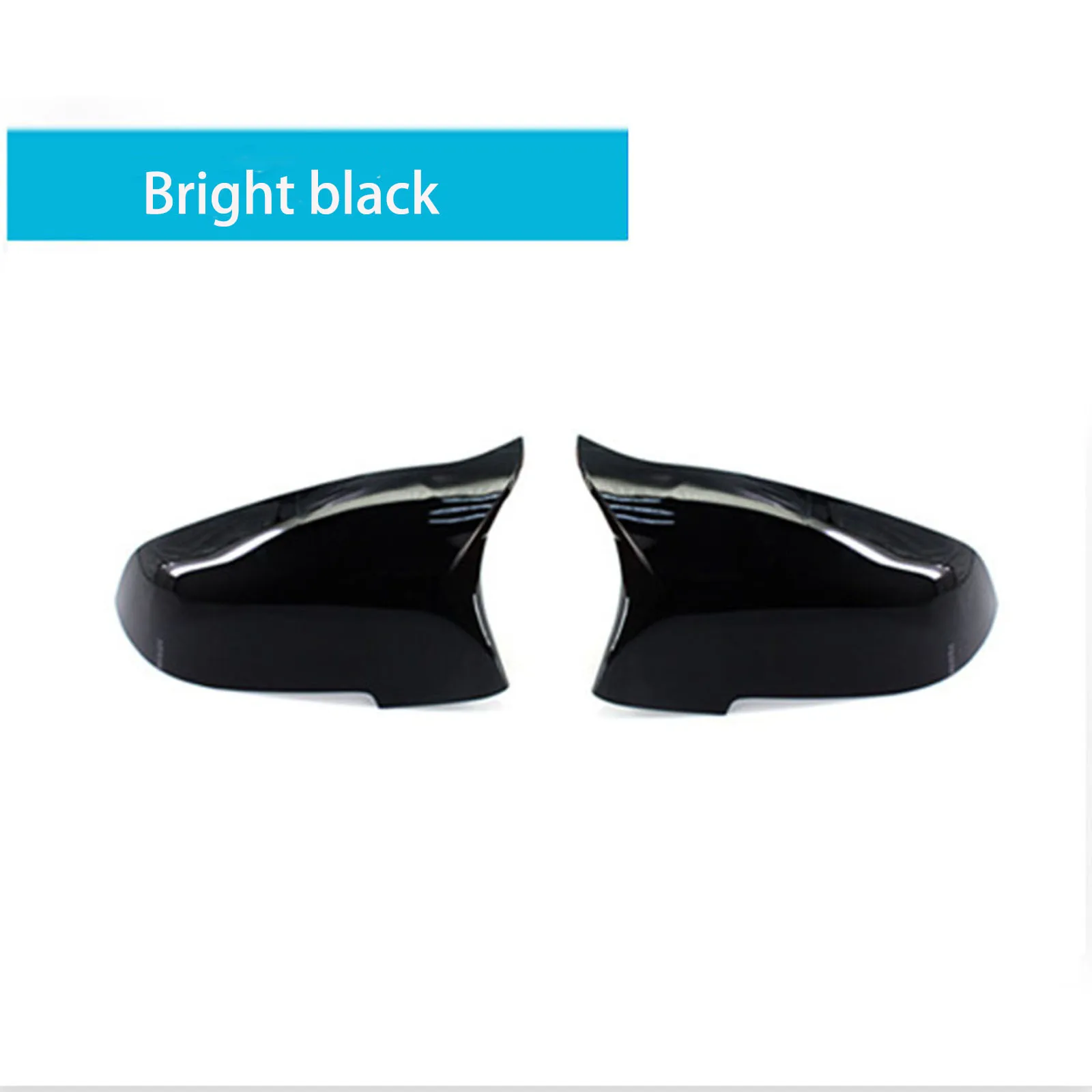 

1 Pair 51167308683 51167308684 Mirror Covers Rearview Mirror Cover Cap For BMW 5 6 7 Series F10 F18 F01 2014-2016