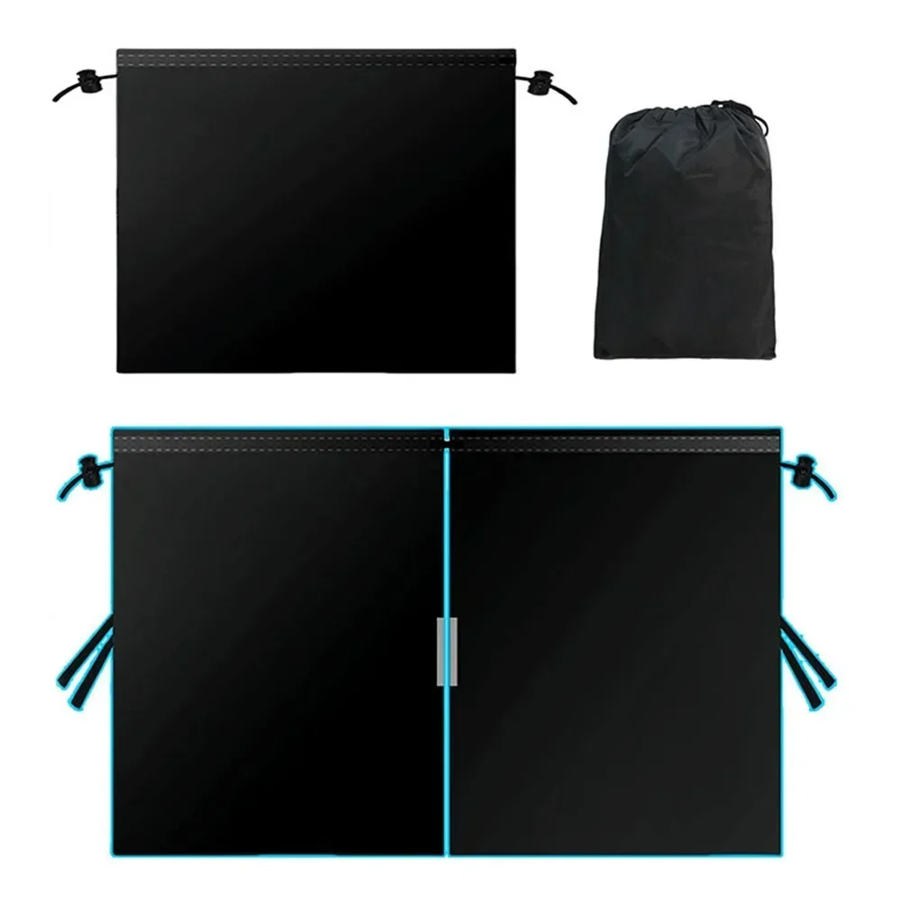

Car Front And Rear Partition Curtains With Sunshade And Heat Insulation Features Suitable For Sedans Trucks And SUVs