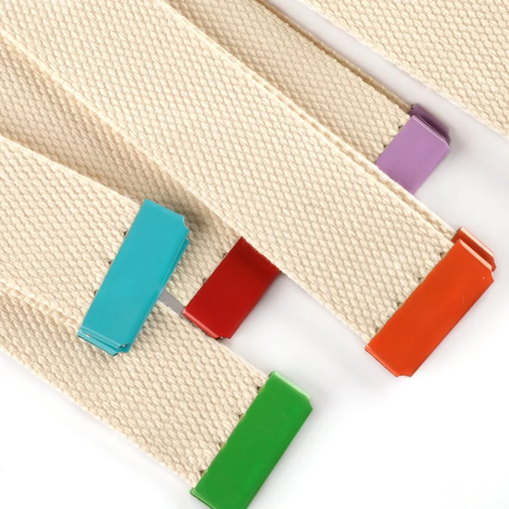 

Cotton Webbing Strap Colorful Ribbon Rope Keychain Simple Versatile Keychain Lanyard Durable INS DIY Canva Strap Unisex