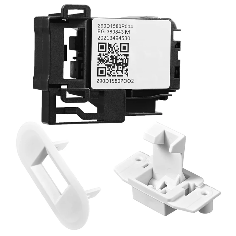 TKOH-WH01X27954 interruptor de bloqueo de tapa de lavadora WH02X24399 bloqueo de tapa de lavadora Striker WH01X24381 bisel de bloqueo de tapa de lavadora para GE Hotpoint