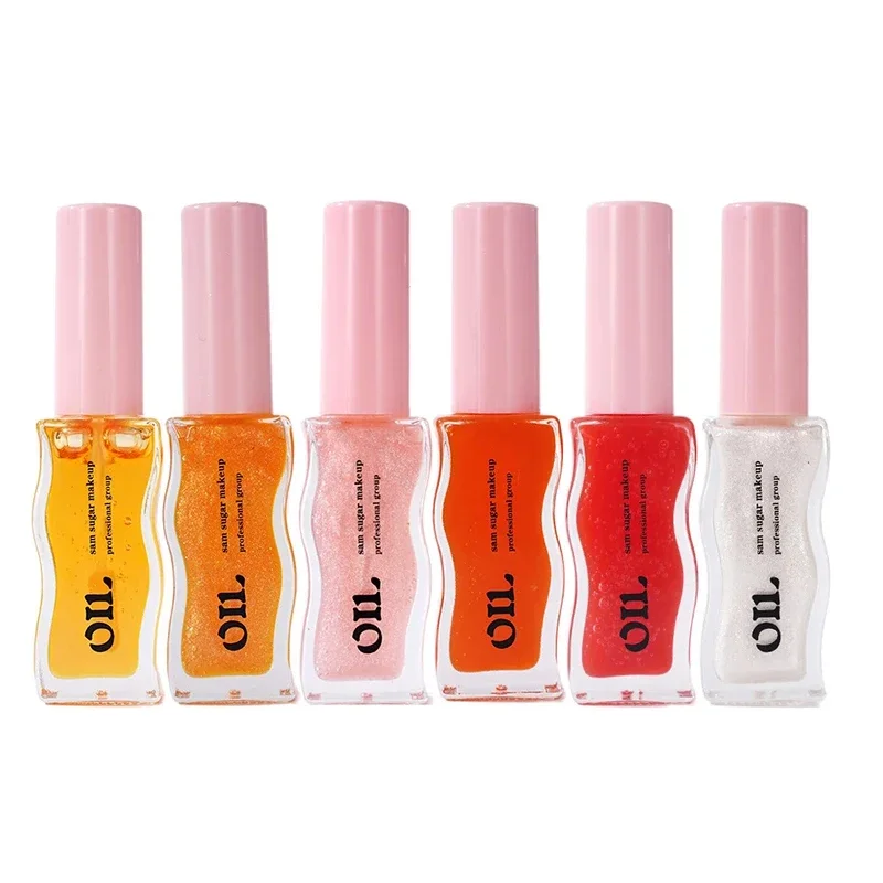 Brillant à lèvres teinté aux fraises, Essence de miel, huile imperméable, hydratant, pour femmes, maquillage sur le thème des fruits, cadeau de saint valentin