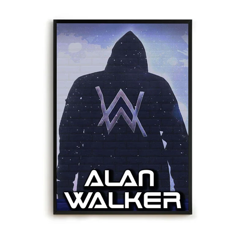 Alan Walker Home Decor DJ Decoration Pictures Room Wall Poster Paintings on the Wall Decorative Pictures for Living Room Canvas