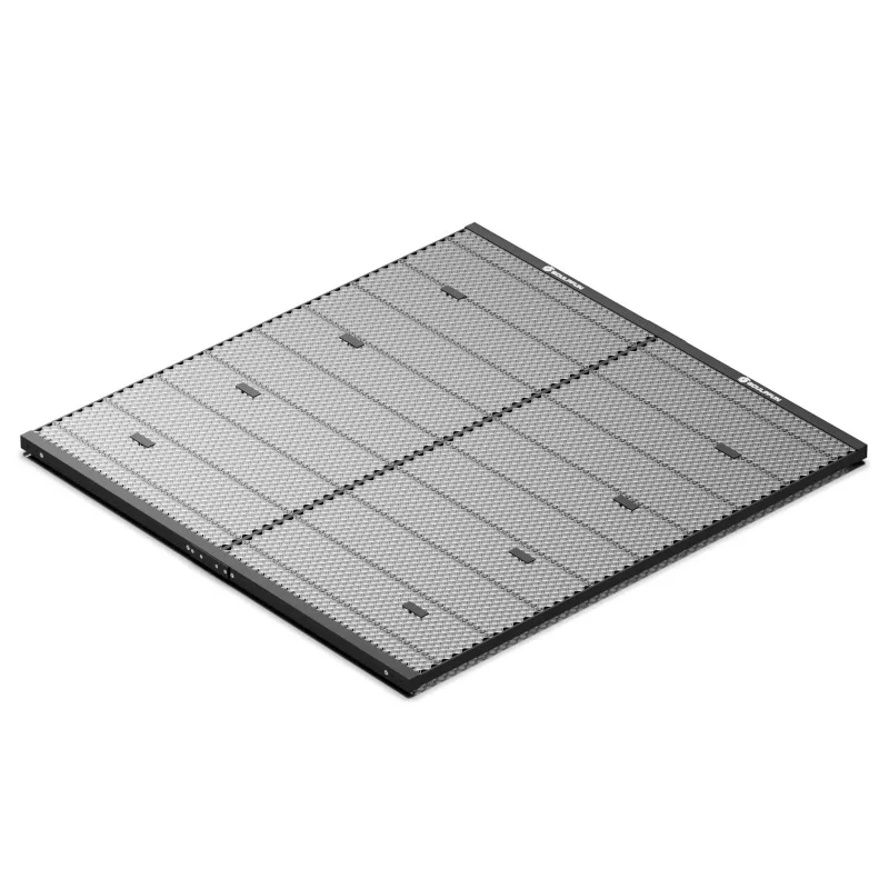 H4 840x828mm Set da 2 pezzi di pannello di lavoro a nido d'ape Letto laser a nido d'ape per incisore laser Taglio laser