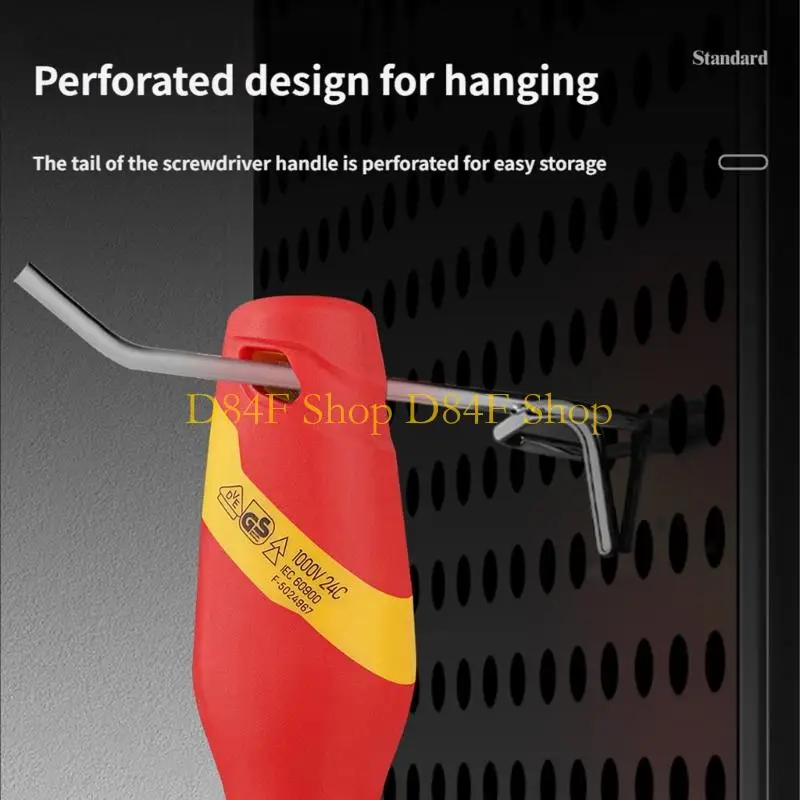 D84F 1000V Insulated Socket Screwdriver Wrench Special Electrical Safety Tool  Multifunctional Hexagon Socket For Electrician