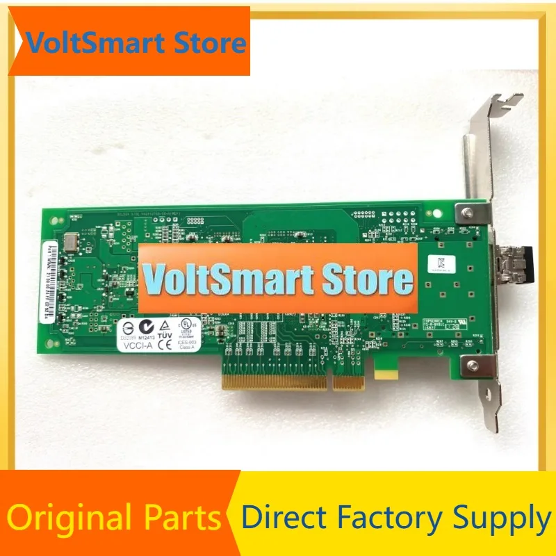 VoltSParts Are Suitable For Disassembly Qlogic QLE2560 8GB Single Portfiber Optic Card PCI-E Including Module