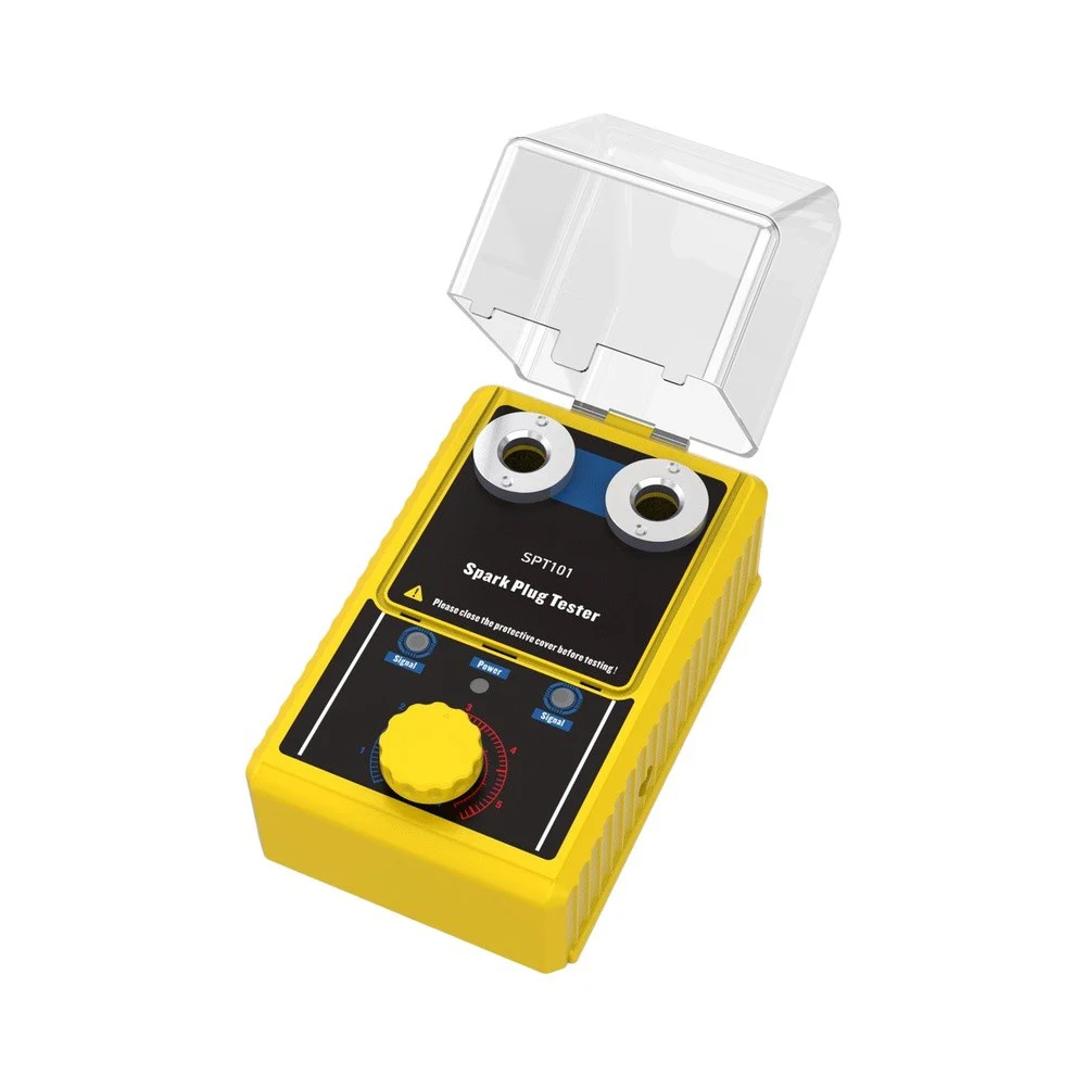 For Autool SPT101 Dual-Hole Engine Ignition Components Tester for Simultaneous Spark Testing at Adjustable 0-6000 RPM