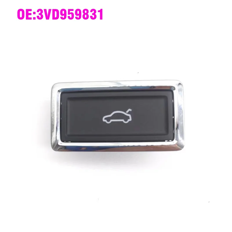 A44F-الكهربائية غطاء صندوق السيارة قفل التبديل دفع زر أجزاء الملحقات 56D959831F لشركة فولكس فاجن باسات اوكتافيا رائع ل A4 B8 A6 C7 A