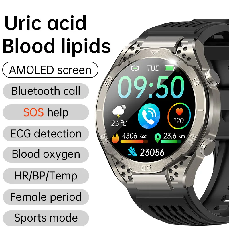 2024 New Uric Acid Smart Watch 1.43