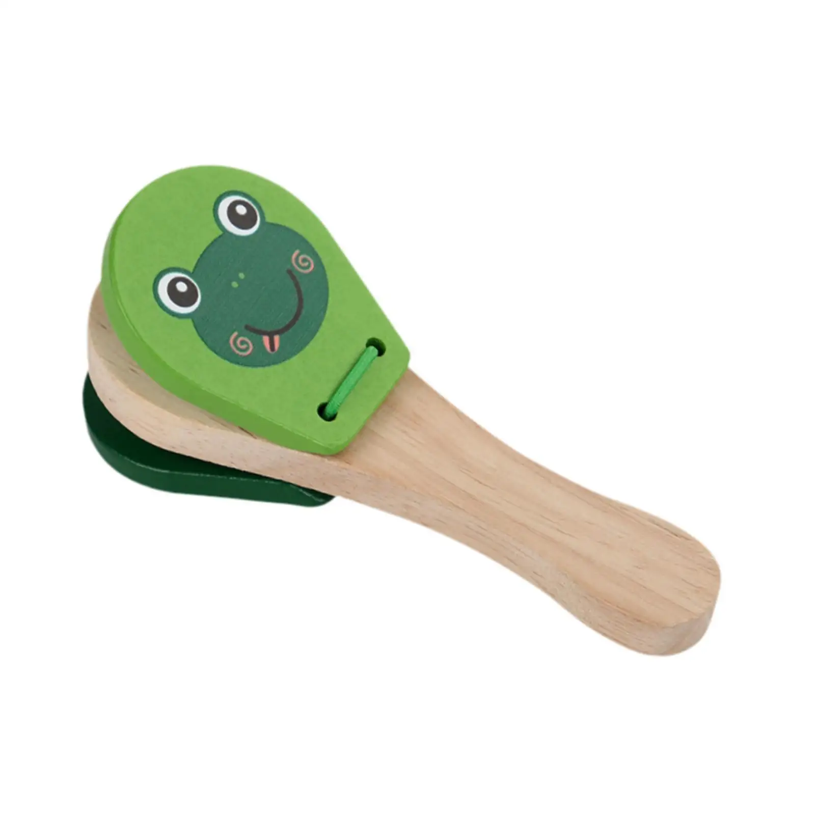 Castañuelas de madera, juguete musical para niños, instrumento de percusión, sonajero, herramienta educativa para bebés, regalo musical portátil para el aula.