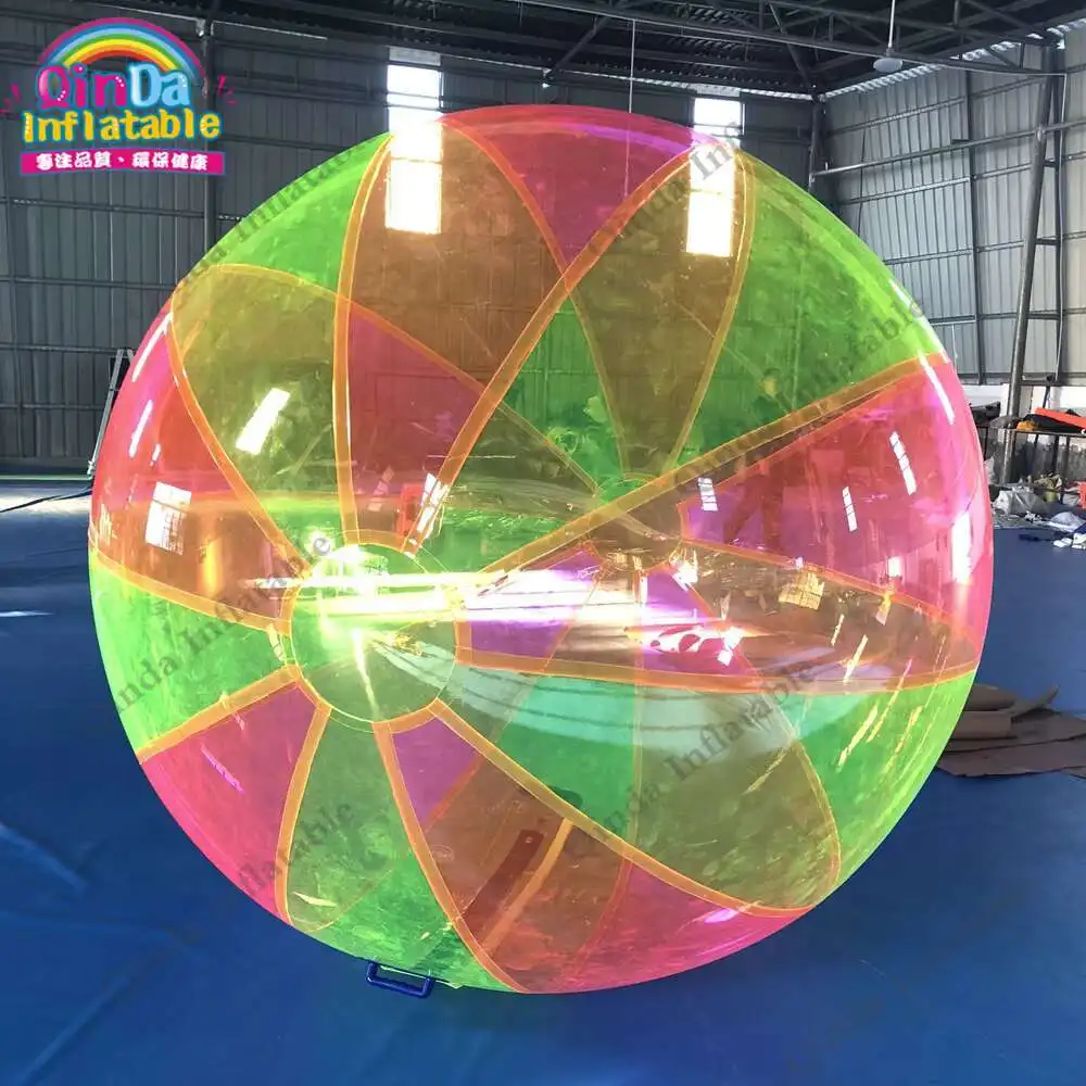 كرة رقص قابلة للنفخ لعرض المسرح ، ألعاب الحديقة المائية ، كرة المشي ، قطر 2 متر ، جميلة #5