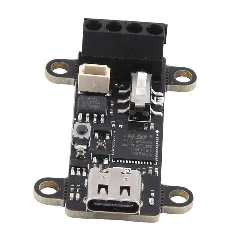 1 PCS TYPE-C USB To CAN Module Canable SLCAN Debugger Black PCB Support Python-CAN Communication Software