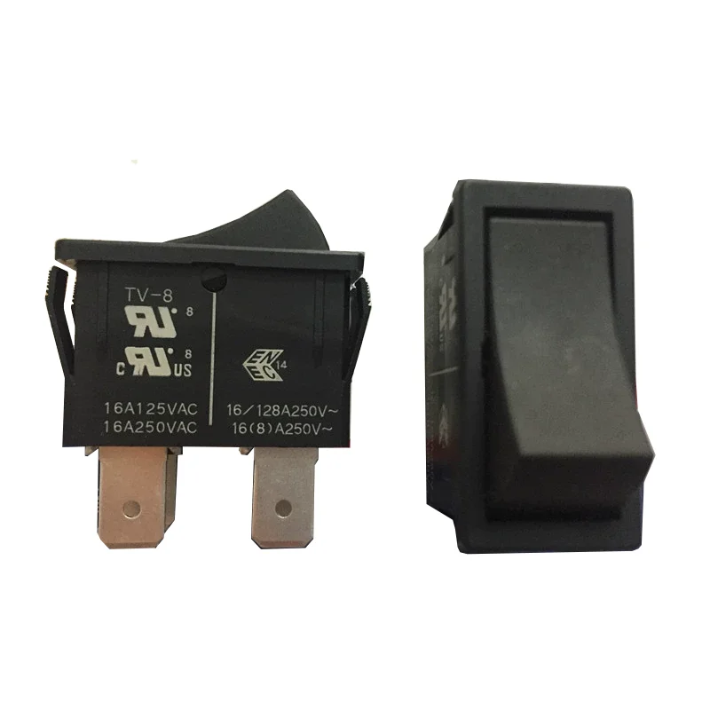 Original CF-LA-2KZ2-1 ship-shaped switch 4-pin 2-position rocker arm power switch 16A250V