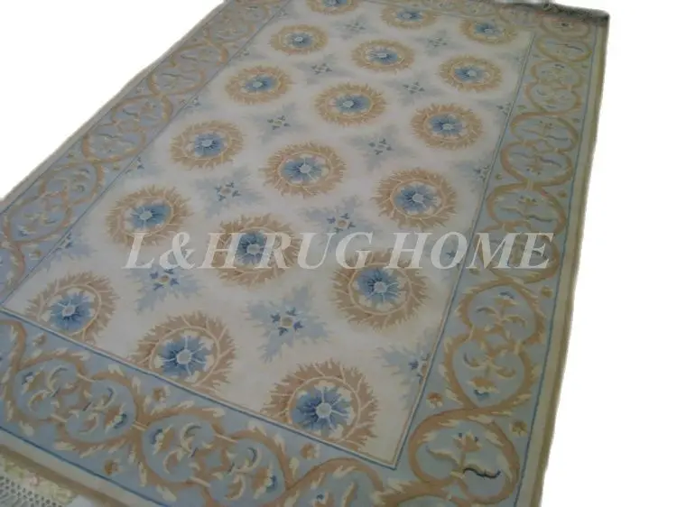 Free shipping 6'X9' 140 Line Hand-knotted  Wool and silk Oriental Persian carpet handmade Persian carpet, sweater yarns