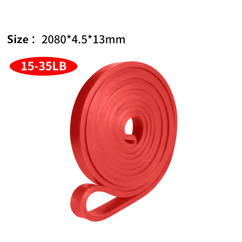 1 x TPE-Gummi-Widerstandsband 2080 x 4,5 mm, verschiedene Breiten von 13 mm bis 83 mm, Mehrstärken-Übungsbänder für Tischtennistraining – Detail 8