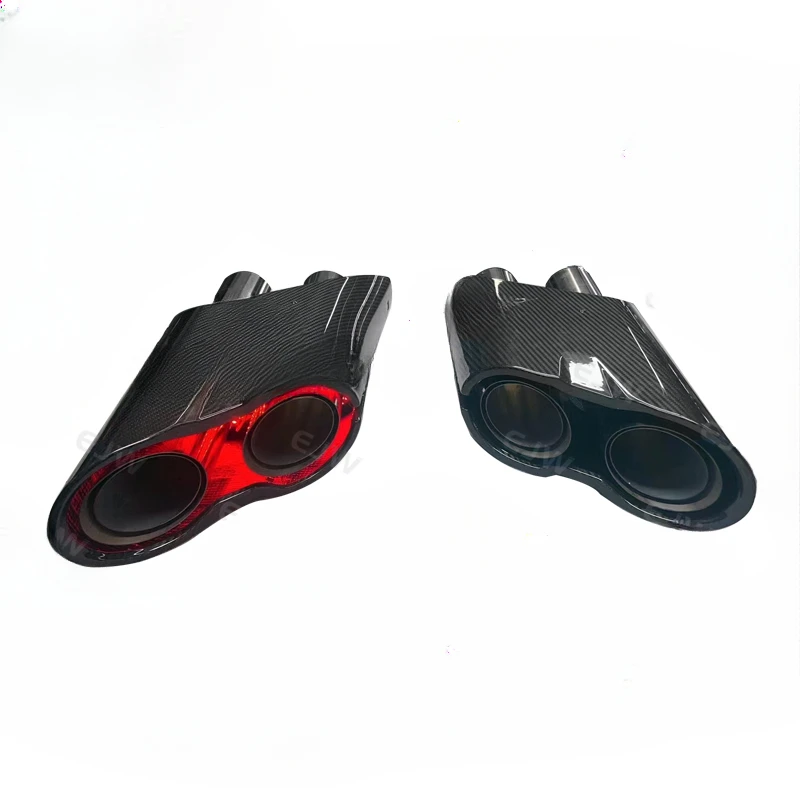 For G-Class W463A W464 AMG Specific Dry Carbon Fiber Tailpipe B-type with Light Dry Carbon Fiber Tailpipe Tailpipe