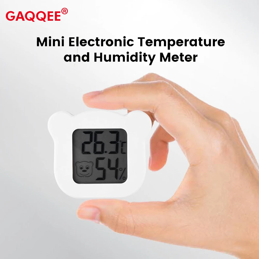 Mini LCD Digital Thermometer Hygrometer Indoor Outdoor Temperature and Humidity Meter Sensor Gauge Electronic Weather Station