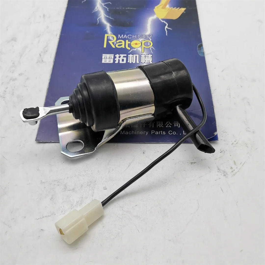 B1750D B2150 Shut Off Valve 15471-60010 052600-1000 052600-1001 12V Stop Solenoid Valve For Ku-bo-ta Engine