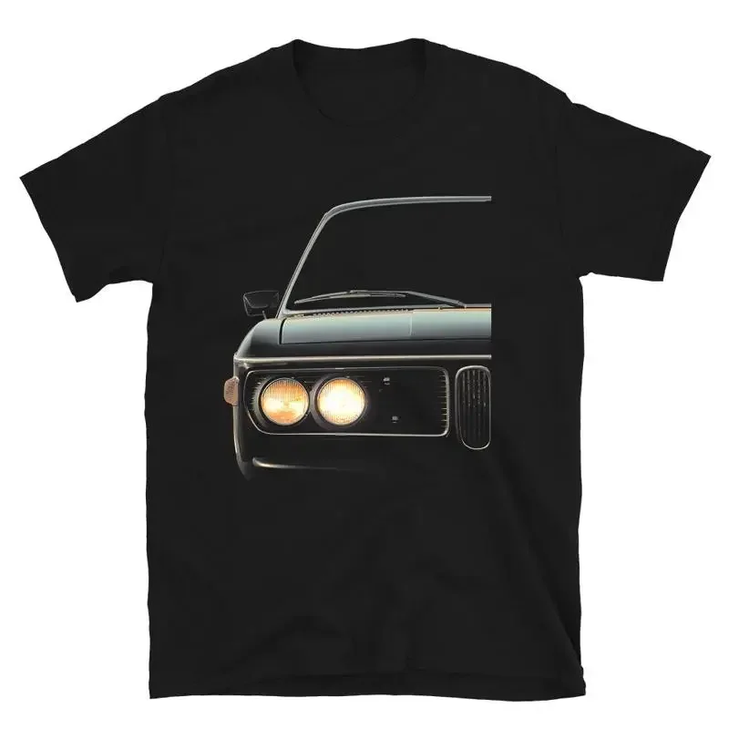E9 Csl 3 0 Men'S T Shirt Grand Tourer Headlight Front View Vintage Car
