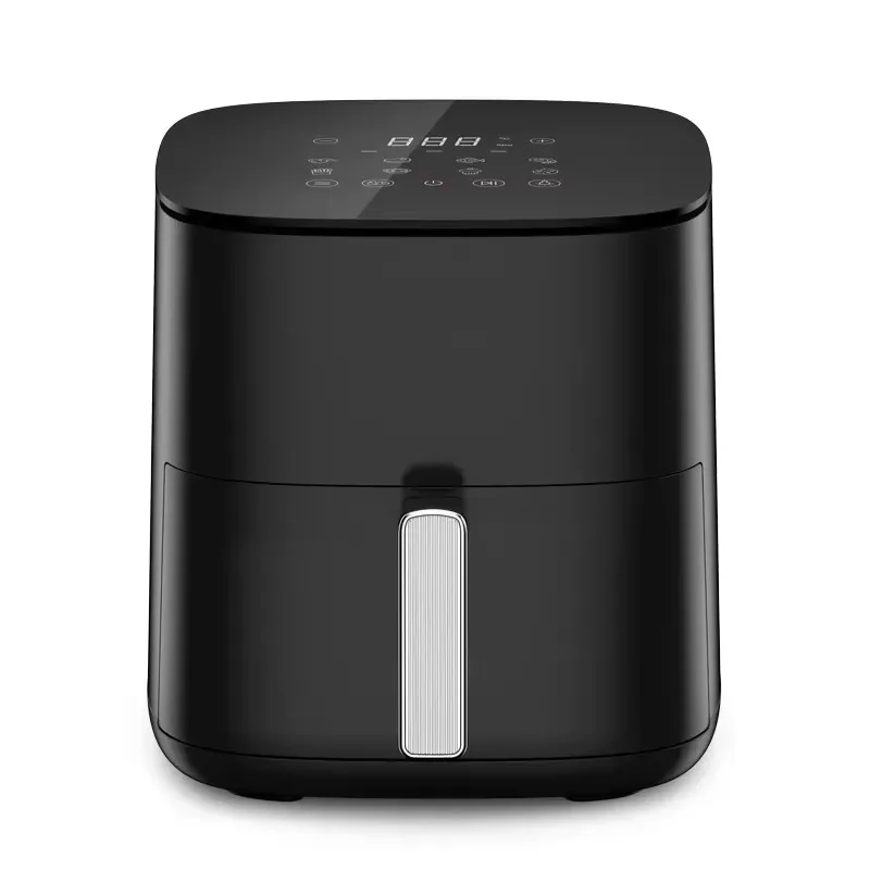 Smart Digital Stainless Steel Air Fryer Pro II 5.8 Quart 5 Liter Deep Air Fryer Stainless Steel Telephone Control