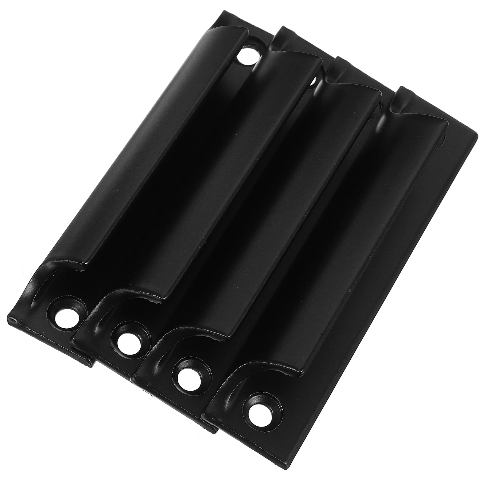 

4Pcs Aluminum Alloy Door Pull Handle Modern Simple Design Glass Sliding Door Handle for Home Decoration Bathroom Shower Screen