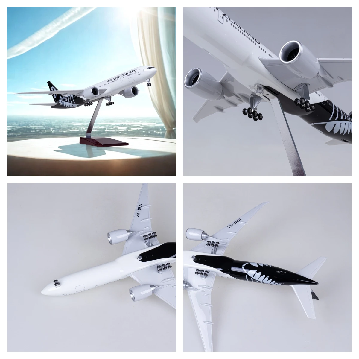 

Die-Cast Model B777 Air New Zealand Aircraft Plane 1/157 Scale 47cm Diecast Aviation Toys Airplane Models For Aviation Adults