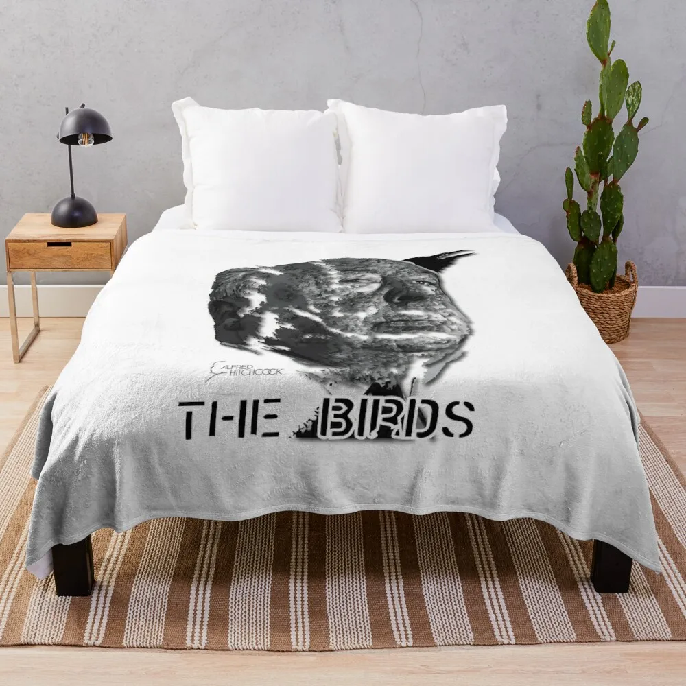 

The Birds (Alfred Hitchcock) tribute Throw Blanket Luxury Thicken Heavy christmas decoration Blankets