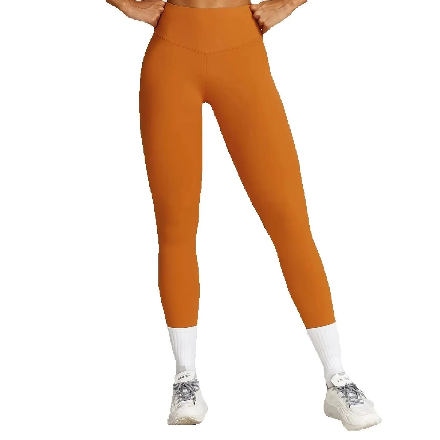 

Women's High Waist Sports Leggings Yoga Pants Breathable Running Train Tights Women's Push Up Gym Pants Quick-Drying Sportswear