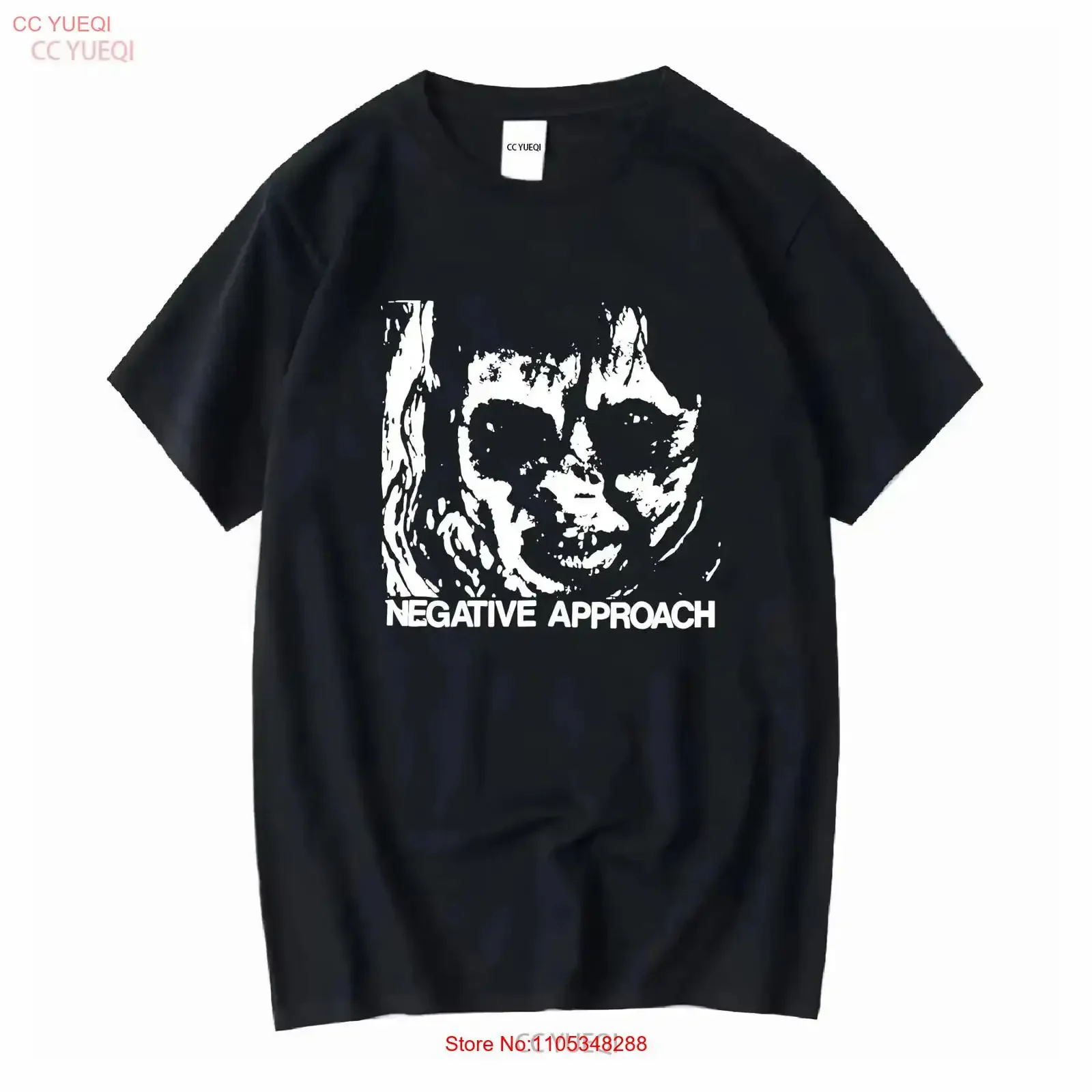 Negative Approach T Shirt Siege Minor Threat Necros SSD SOA Die Kreuzen Hardcore vintage Washed Casual streetwear Slightly Soft