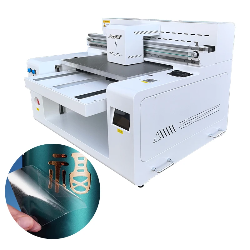 Drectly printing UV printer Vacuum adsorption platform 60*50cm uv dtf printer cricut A3 for crystal stickers