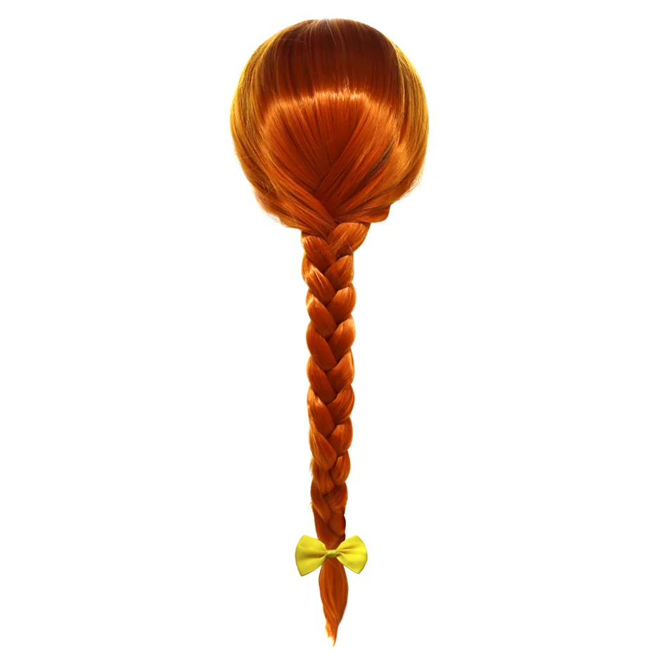 Peruka Księżniczka Dziewczynka Inside Out Potomkowie Wiedźma Włosy Dzieci Halloween Karnawał Impreza Nakrycie Głowy Dziecięce Akcesoria do Występów Scenicznych