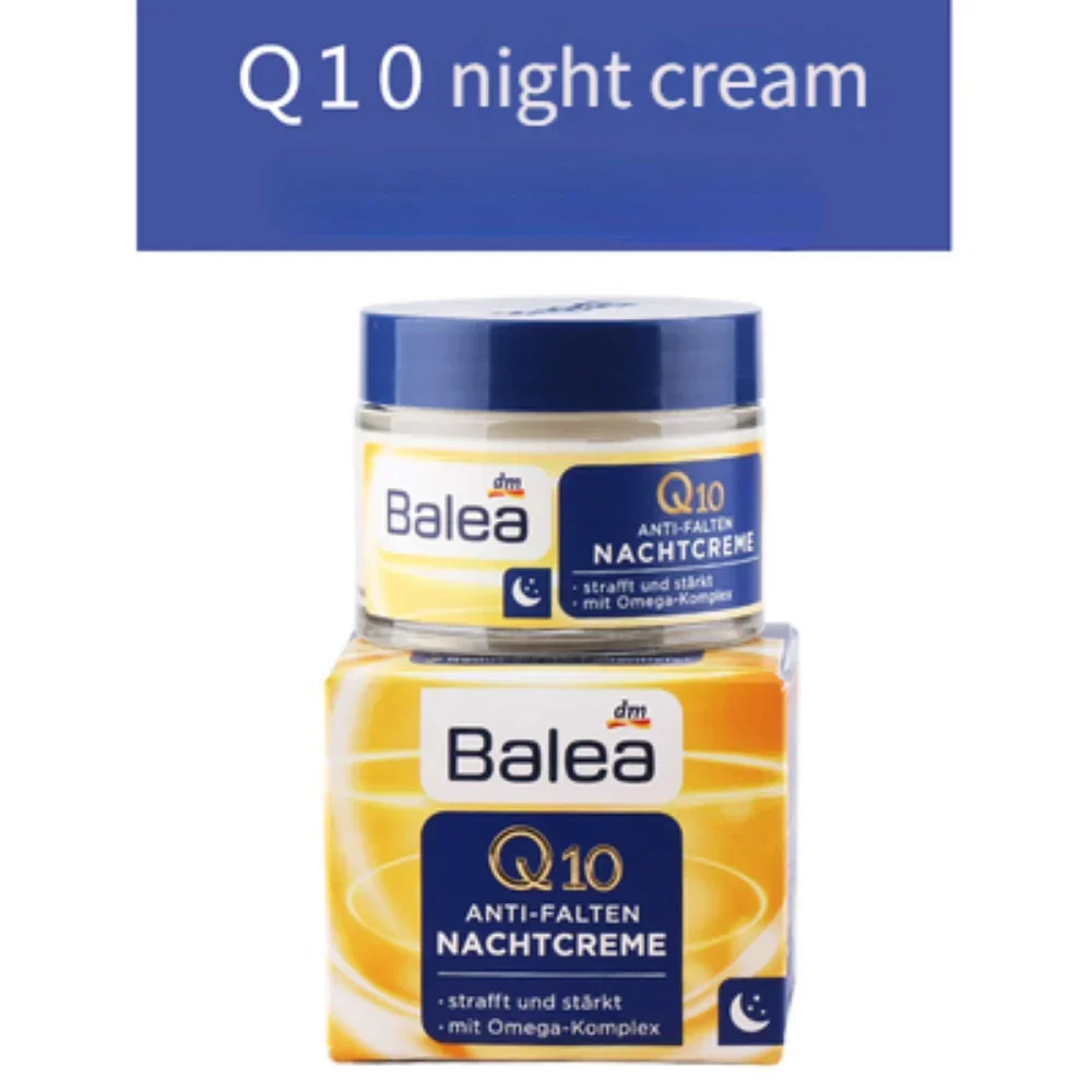 Germany Balea Coenzyme Q10 Day Cream+night Cream 2 Bottles Set Anti-wrinkle Moisturizing Hydration Repairing Skin Care Product