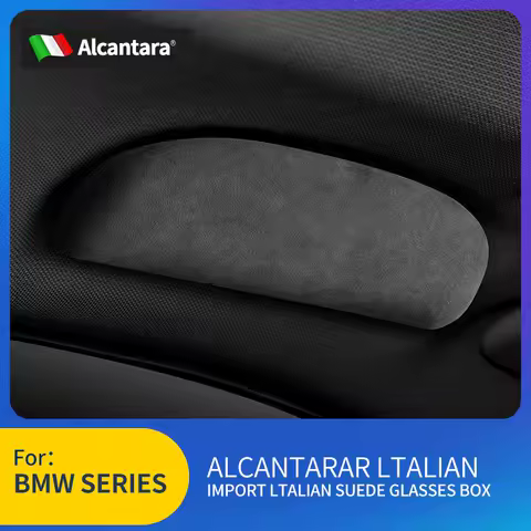 suede Car glasses case storage box suitable For BMW 1 2 3 5 7Series GT X1 X2 X3 X5 X7 auto sunglasses holder accessories