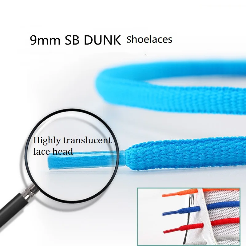 Cadarços Oval Poliéster Espessado, Dunk SB, Clássico, AF1AJ, Tênis De Basquete, Corda De Renda Esportiva, Acessórios De Sapatos, Novo, 1 Par