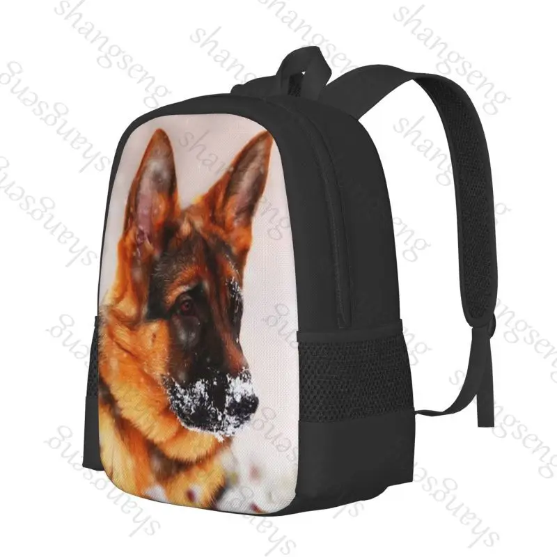 Backpack Large Capacity Printed Schoolbag for Boys and Girls Teenagers Leisure Travel Commuter Backpack Shepherd Dog Animal
