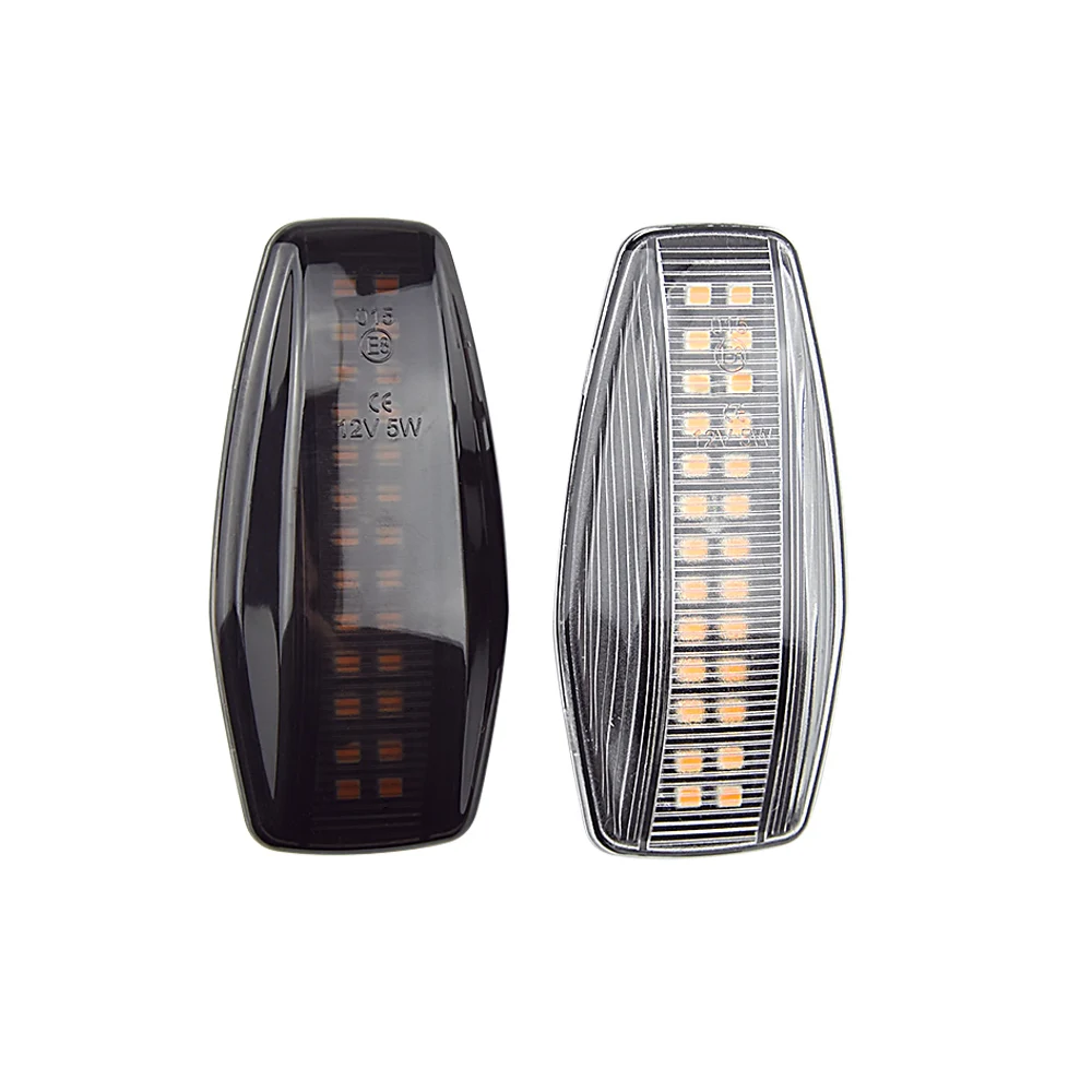 LED ديناميكية بدوره مصباح إشارة الجانب ماركر مصباح مكرر أضواء الإشارة لشركة هيونداي إلنترا جيتز سوناتا XG تيراكان توكسون كيا