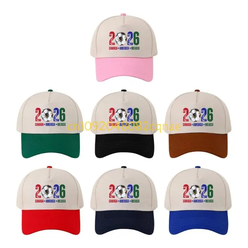 Premium Baseball Hat Fashion Outddoor Hat Suitable For Travel Sports And 2026 Soccer Sports Enthusiasts