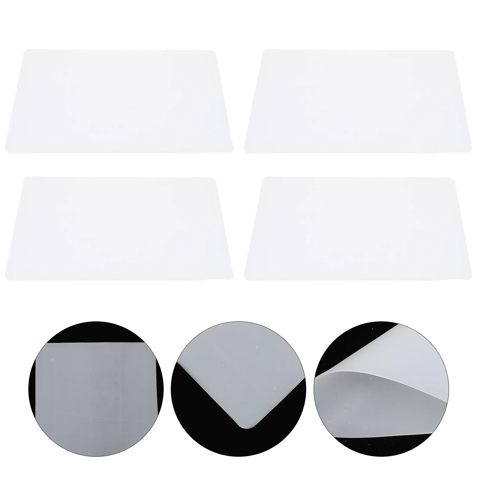 

4 шт., лист для практики татуировки, мягкий эластичный силиконовый материал, как человеческая кожа для вышитых татуировок, обучение начинающих