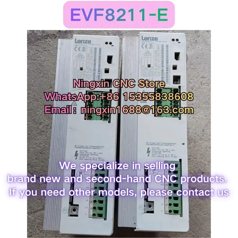Second-hand EVF8211-E Inverter Functional test OK Fast delivery