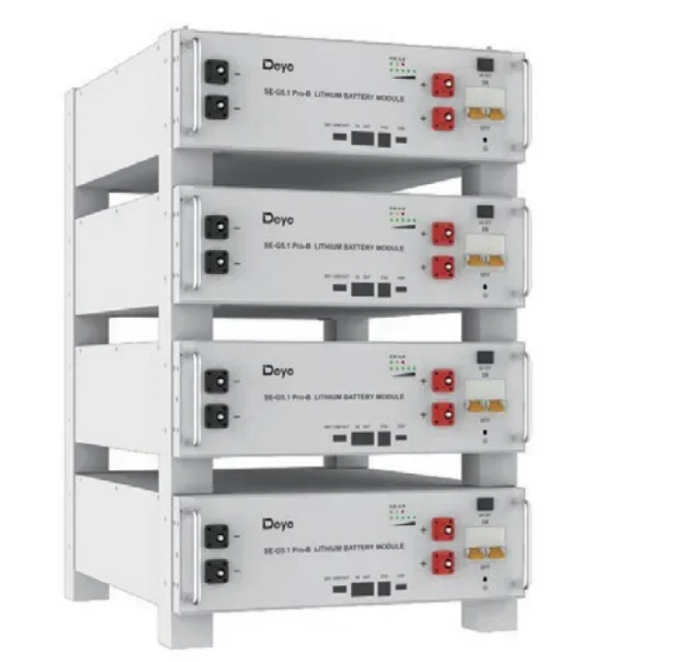 Deye SE-G5.1 Pro-B Batteria al litio di alta qualità Sistema di accumulo di energia con batteria a bassa tensione da 51,2 V per uso domestico