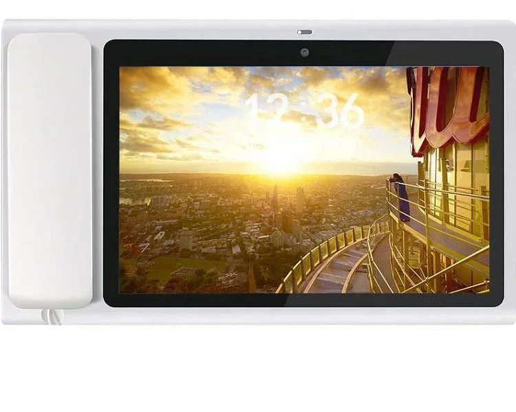 2025/الهاتف الثابت اللاسلكي اللوحي الذكية أندرويد 10 الهاتف 10.1 بوصة 4G LTE هاتف فيديو ذكي هاتف فيديو أندرويد
