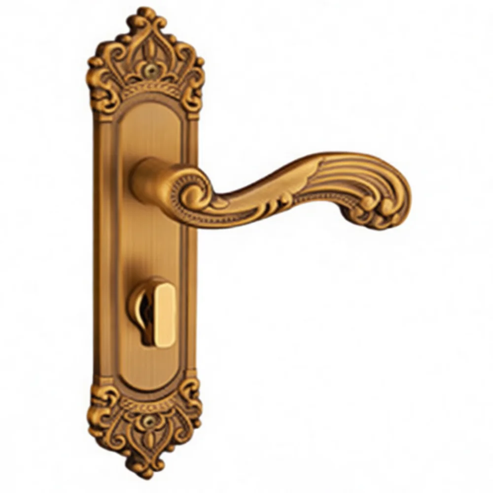 Modern Sliding Door Lock For Yooyi Double Sided Handle Wood Pocket Gate Closet Bathroom Security Hardware Privacy Latch Kit