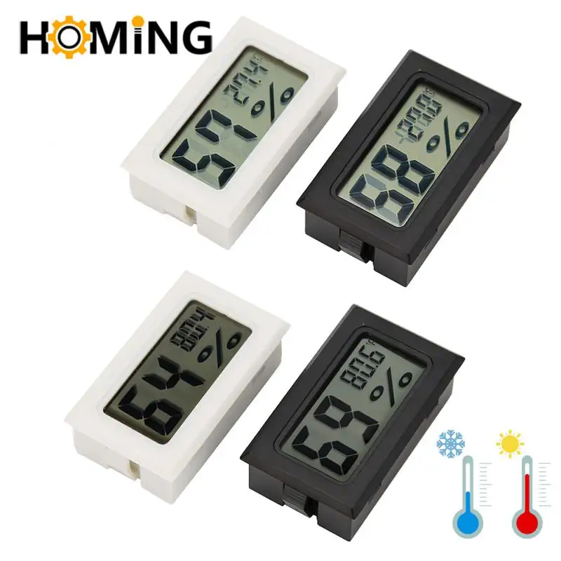 1PC Mini Digital LCD Indoor Convenient Temperature Sensor With 2 Batteries Humidity Thermometer Hygrometer Gauge Display Tool